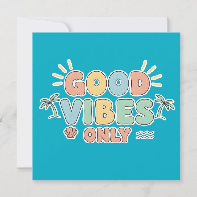 Retro Summer Beach Aesthetic Pastel Typography Art (Framsida)