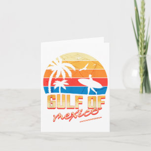 Retro Summer Bukt i Mexiko Forever Beach Golfo de Kort