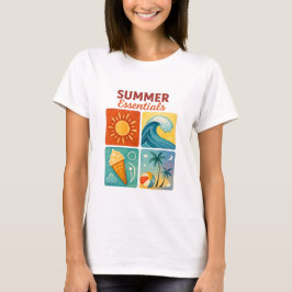 Retro Summer Essentials Graphic Tee