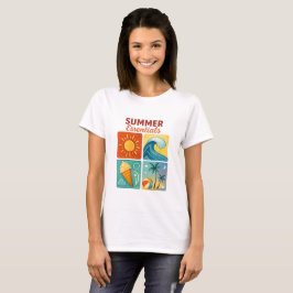 Retro Summer Essentials Graphic Tee