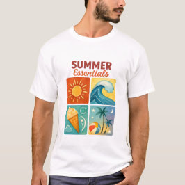 Retro Summer Essentials Graphic Tee