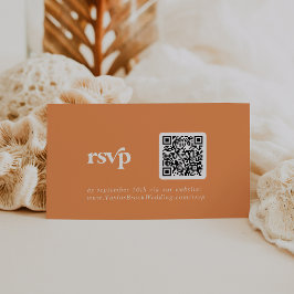 Retro Summer Orange QR-OSA Tilläggskort