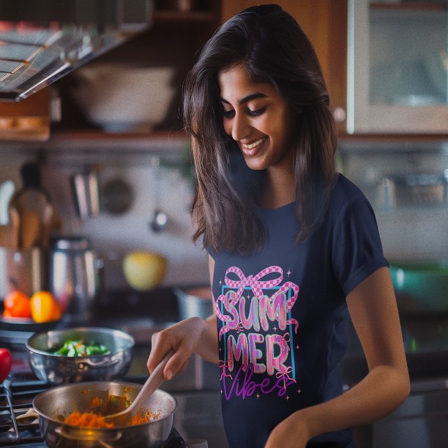 Retro Summer Vibes Coquette T Shirt (Retro Summer Vibes Coquette T-Shirt)