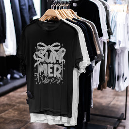 Retro Summer Vibes Coquette T Shirt