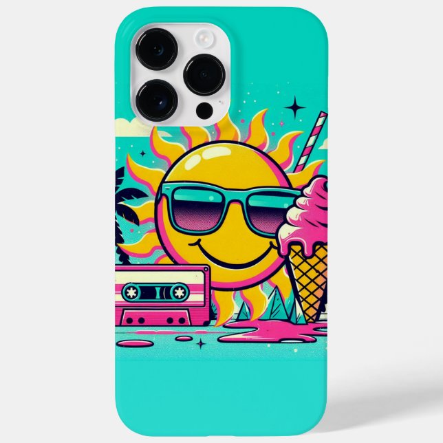 Retro Summer Vibes - Cute 80s Aesthetic (Baksida)