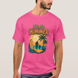 Retro Summer Vibes - Life's Better at the Beach T Shirt