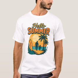 Retro Summer Vibes - Life's Better at the Beach T Shirt