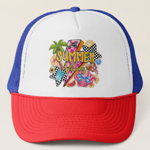 Retro Summer Vibes Truckerkeps - färgfull 90-åring