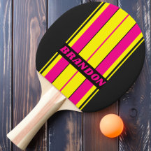 Retro Sun Glow Board Ränder med Namn
