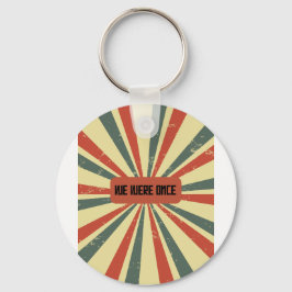 Retro Sunburst Memory | Faded Glory Revival Nyckelring