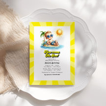 Retro Sunny Beach "Här kommer sonen" Bebisbad