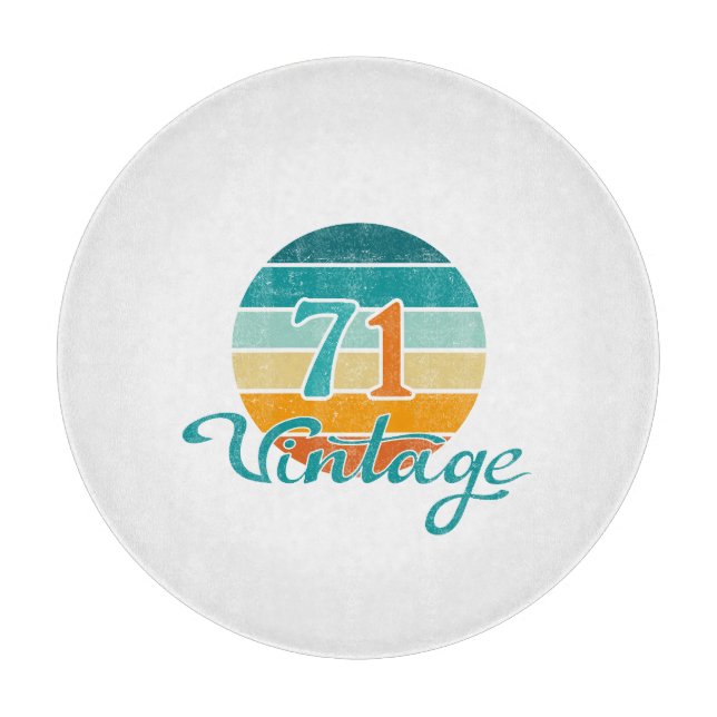 Retro Sunset 71 Vintage Distress (Framsidan)