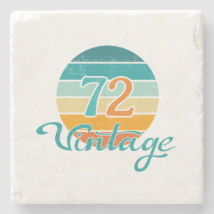 Retro Sunset 72 Vintage Distress Stenunderlägg