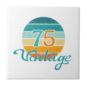 Retro Sunset 75 Vintage Distress Kakelplatta