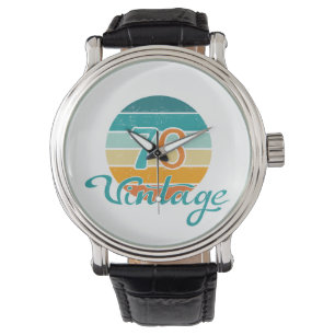 Retro Sunset 76 Vintage Distress Armbandsur
