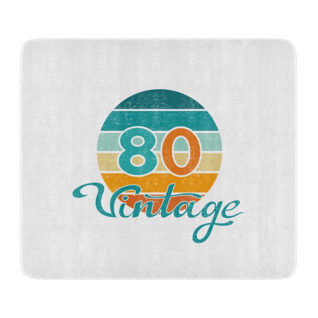 Retro Sunset 80 Vintage Distressed (Framsidan)