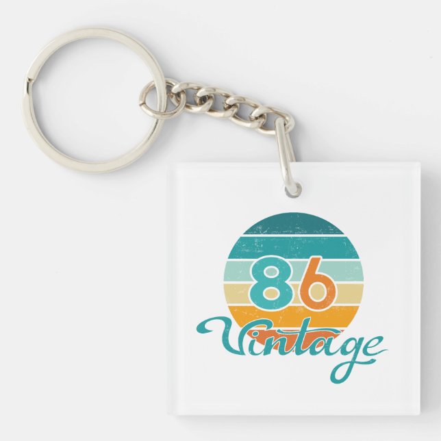 Retro Sunset 86 Vintage Distressed (Framsidan)