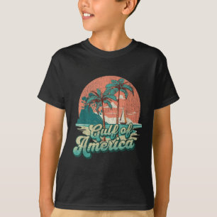 Retro Sunset Beach Vibes - Bukt of USA, Amerika T Shirt