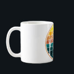 Retro Sunset Cat Anime Kawaii Art Kaffemugg<br><div class="desc">Captivate any animal lover with this charming cat anime kawaii design, set against a classic vintage striped sunset. This adorable black cat creates a warm, nostalgic feeling that makes it a standout choice for anyone who loves retro art and cute pets. Perfect for customizing with your own text to create...</div>