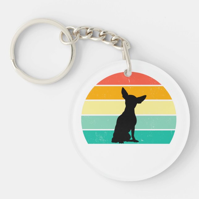 Retro Sunset Chihuahua (Framsidan)