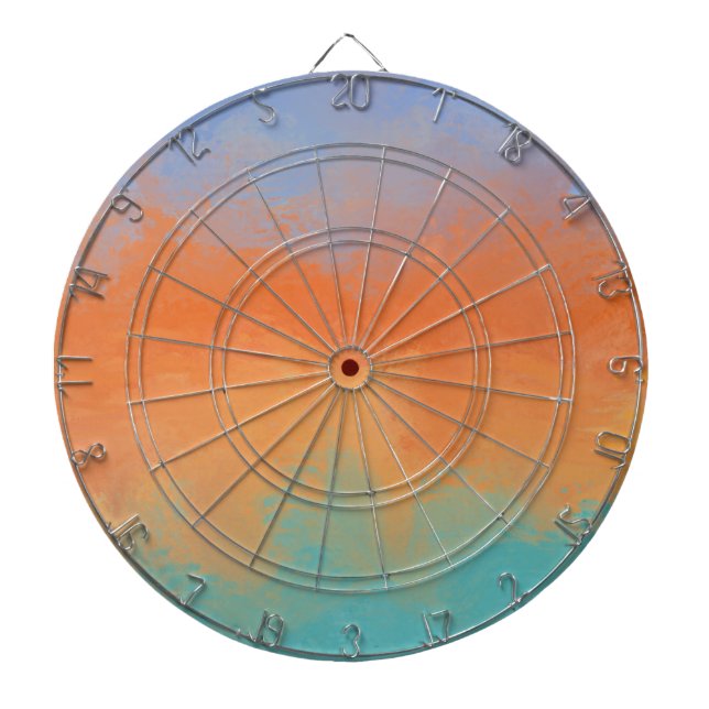 Retro sunset darttavla (Framsidan)