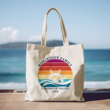 Retro Sunset Family Cruise Frakt Wheel Nautical