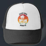 Retro Sunset Family Vacation Girls Resa Beach Crew Keps<br><div class="desc">Retro Sunset Handflatan Vacation Girl Resa Birthday Crew Truckerkeps</div>