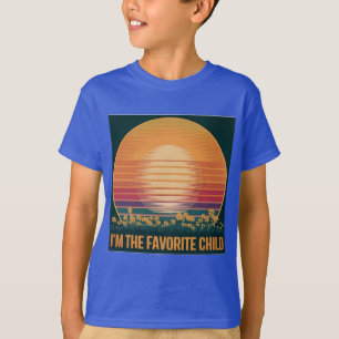 Retro Sunset Favorite Child T-Shirt