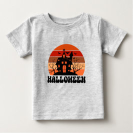 Retro Sunset Halloween T Shirt
