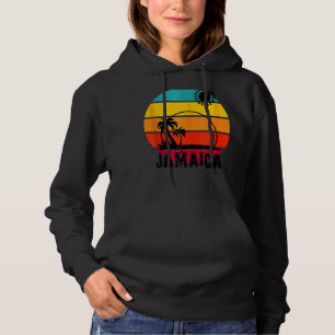 Retro Sunset Handflatan Träd Beach Cruise Summer J T Shirt