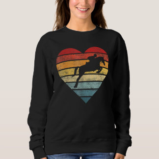 Retro Sunset Horse Rider Equestrian Horseman T Shirt