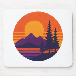 Retro Sunset Nature Vibes | Vintage 80s Aesthetic Musmatta