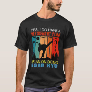 Retro Sunset Slogan Pension I planerar att göra fr T Shirt