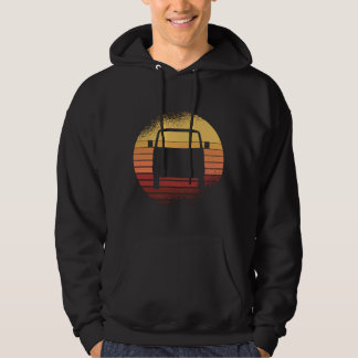 Retro Sunset Vanagon Syncro 4x4 Buss Hoodie