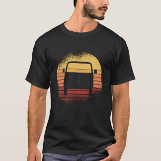 Retro Sunset Vanagon Syncro 4x4 Buss T Shirt