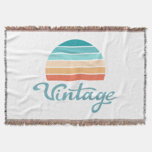 Retro Sunset+Vintage Script Distress Filt