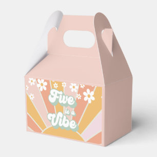 Retro Sunshine Five är en Vibe daisy Boho tack Presentaskar