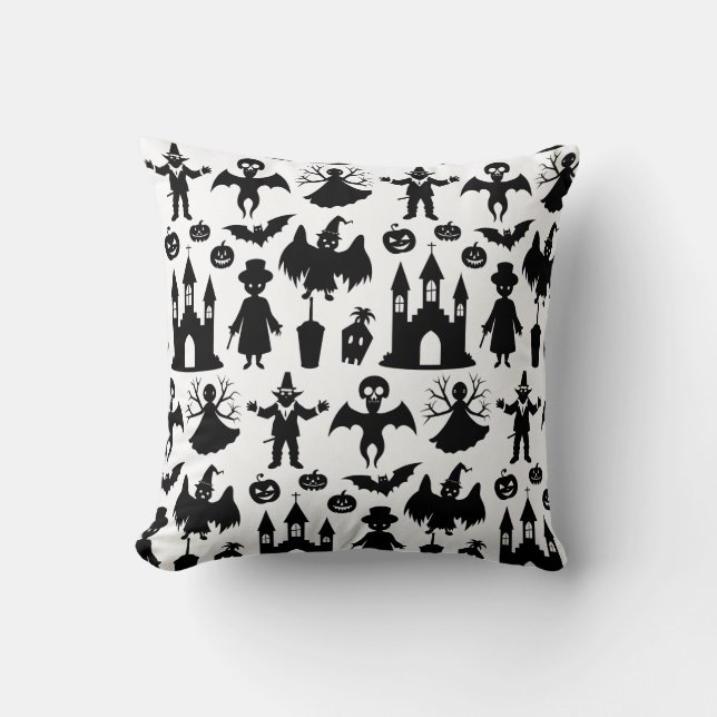 Retro Sunshine Patterns – Bold Colorful  Kudde (Framsida)