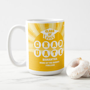 Retro Sunshine Studenten Kaffemugg