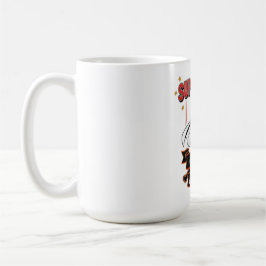 Retro Super Mom Queen of Everything Art Tee Kaffemugg