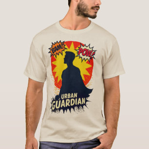 Retro Superassistance Silhouette - Urban Guardian T Shirt