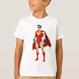 Retro Superhjälte Toast – 80-tals seriestil frukos T Shirt