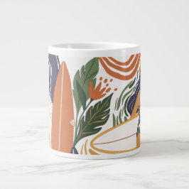 Retro Surf Club Jumbo Mugg