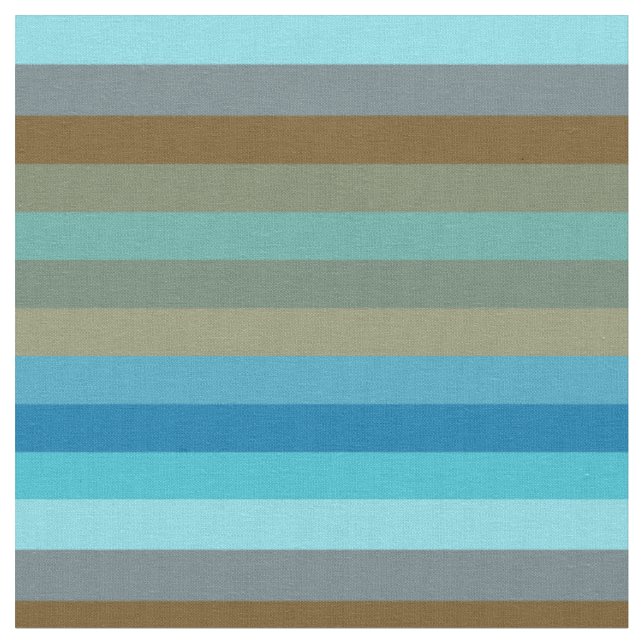 Retro Surf-ränder 1970-talets Strand Regnbåge   Tyg (Närbild)