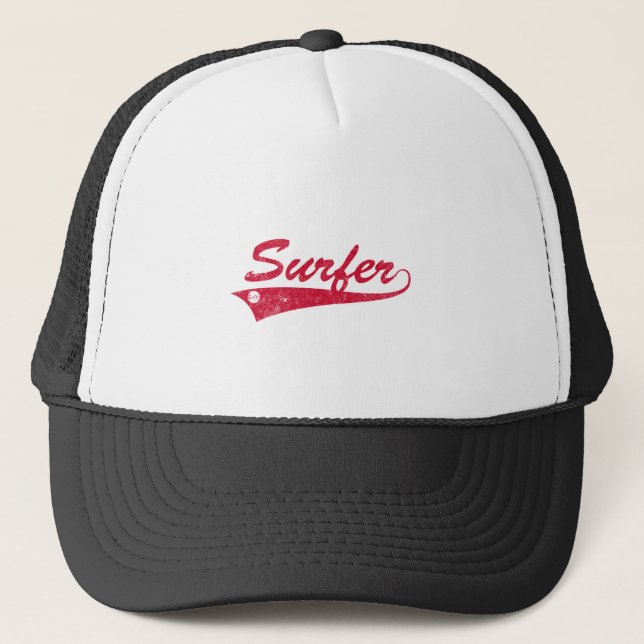 Retro surfare truckerkeps (Framsida)