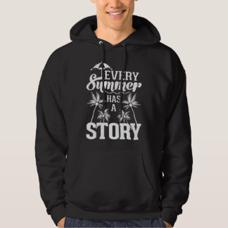 Retro Surfare Vintage Surfing Strand Sommarlov Hoodie