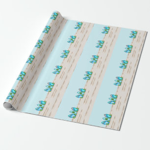 Retro Surfboard Presentpapper