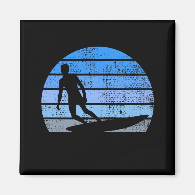 Retro Surfing Magnet (Framsidan)