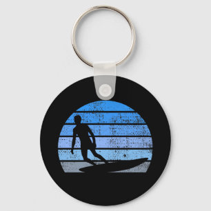 Retro Surfing Nyckelring