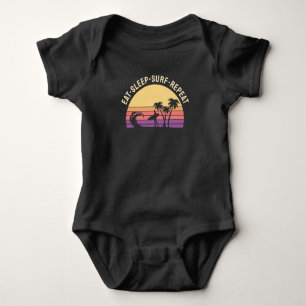 Retro Surfing T Shirt
